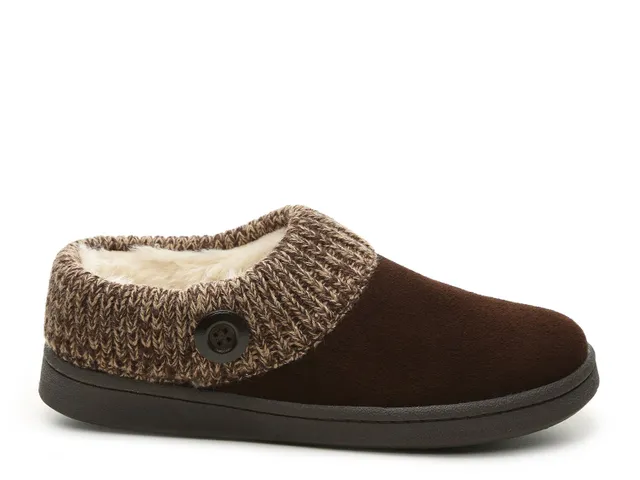 Clarks knit outlet scuff slipper