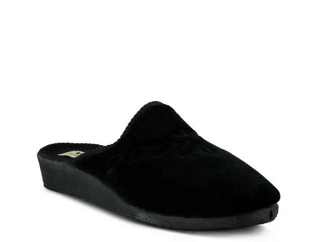 Flexus by Spring Step Josie Velvet Slide Slipper | Hamilton Place