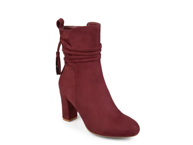 Burgundy booties clearance dsw