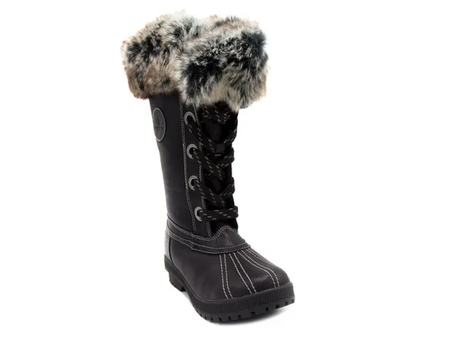 London fog womens melton cold weather waterproof snow boot sale