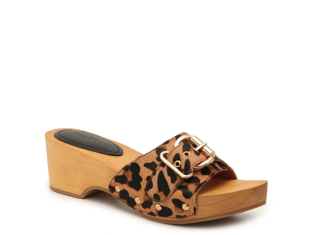 Leopard deals sandals dsw