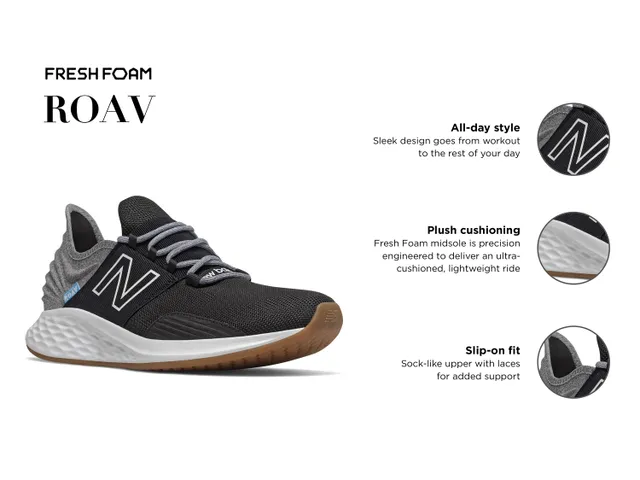 New balance fresh foam roav clearance dsw