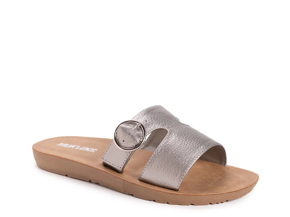 Grey hot sale sandals dsw