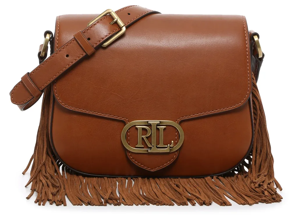 Lauren Ralph Lauren Addie Leather Crossbody Bag Hamilton Place