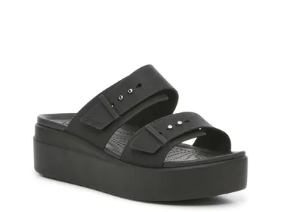 Crocs women's best sale brooklyn mid wedge