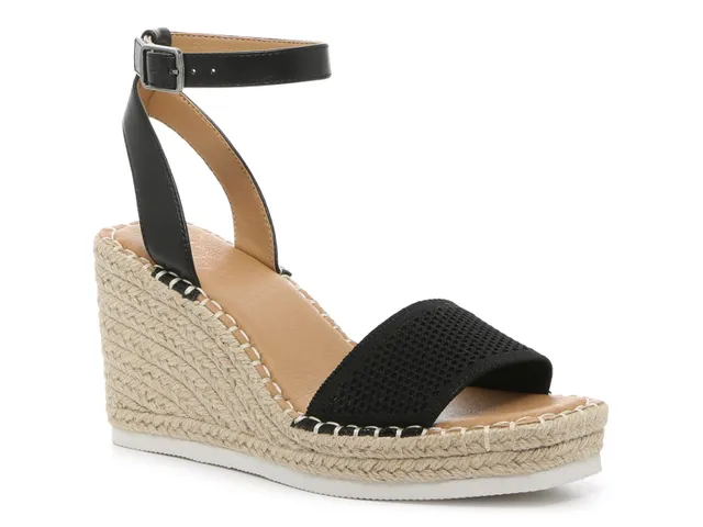 Dsw discount black wedges