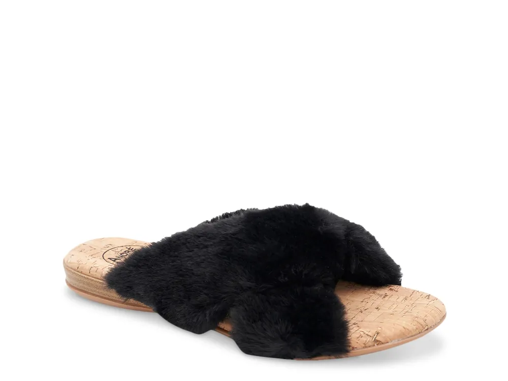 Dsw best sale fur slides