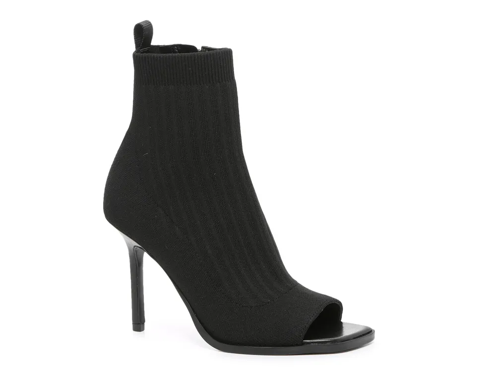 Open toe orders booties dsw