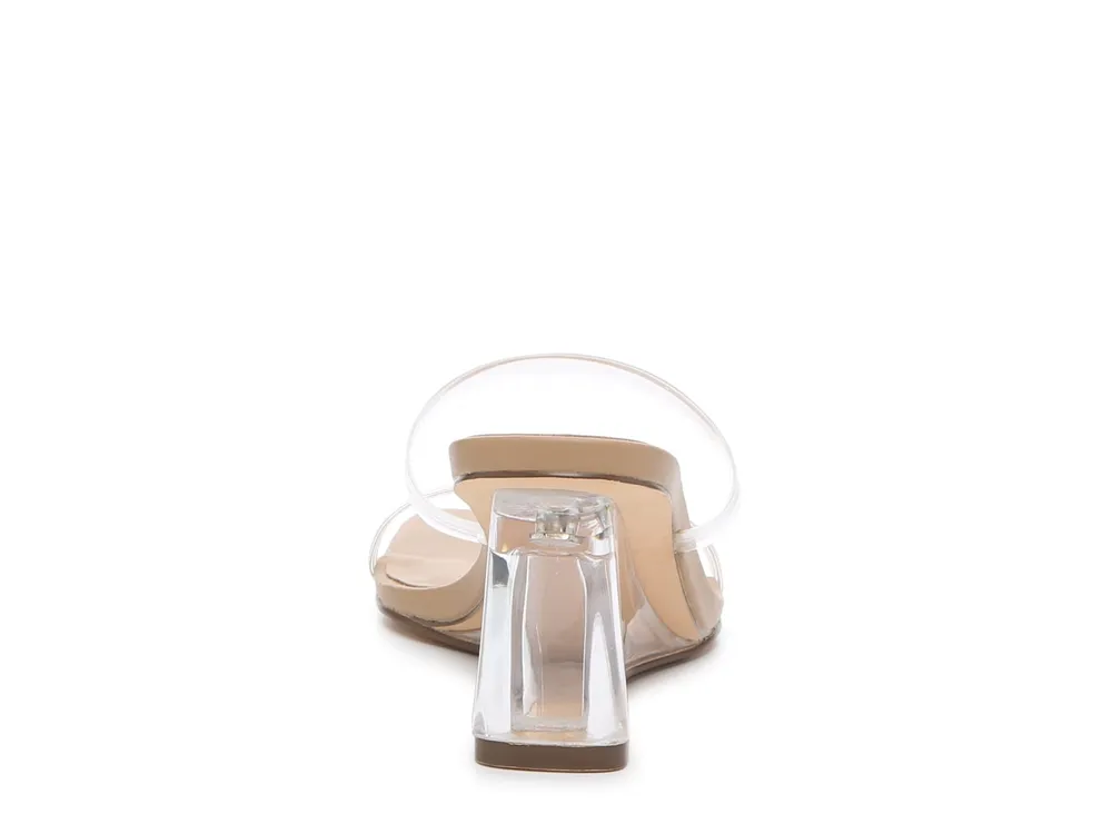 Clear hot sale sandals dsw