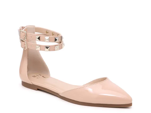 Dsw flats with ankle on sale strap