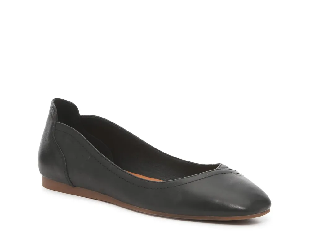 Lucky black sale ballet flats