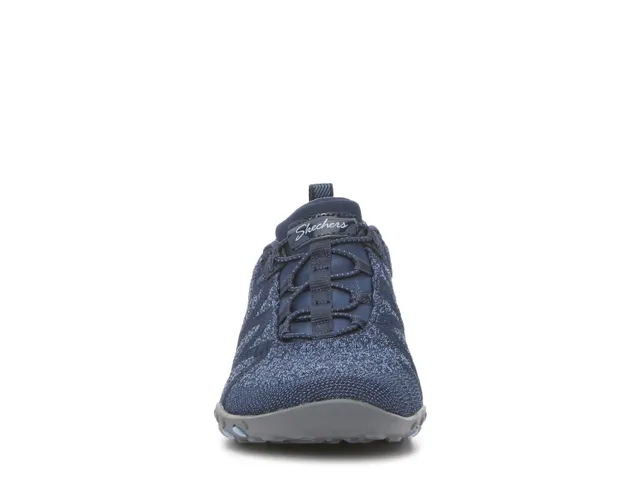 Skechers breathe easy navy hotsell