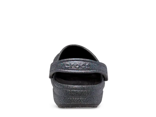 Crocband glitter clog on sale black