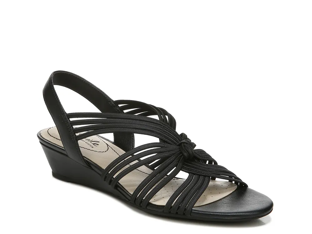 Evette best sale wedge sandal