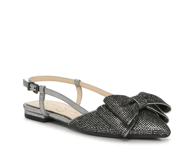 Dsw hot sale silver flats