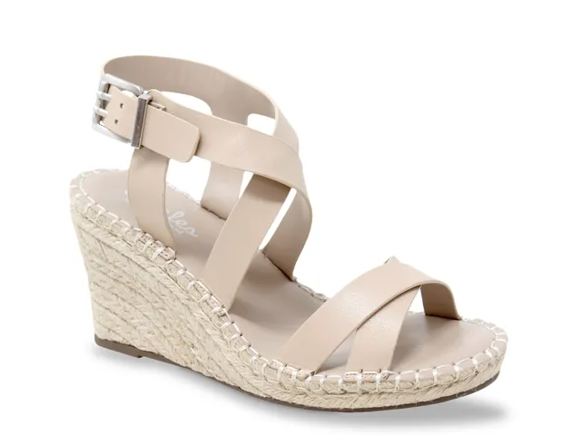 White wedge best sale sandals dsw