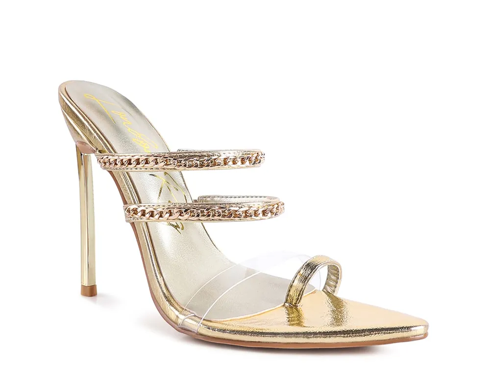 Dsw gold online sandals