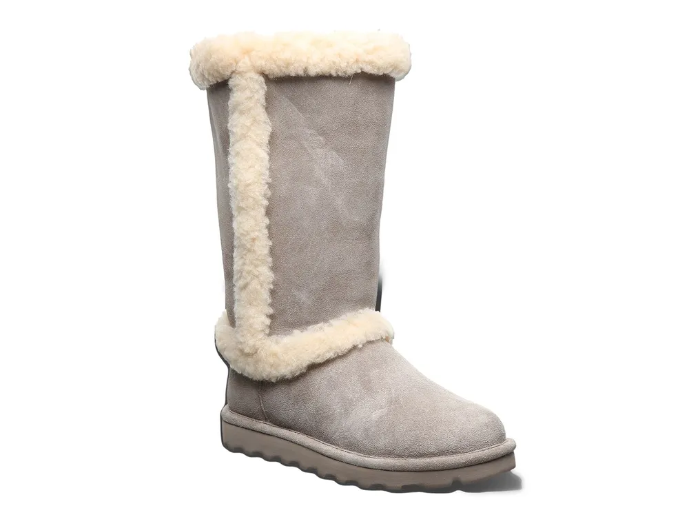 Bearpaw fur boots on sale dsw