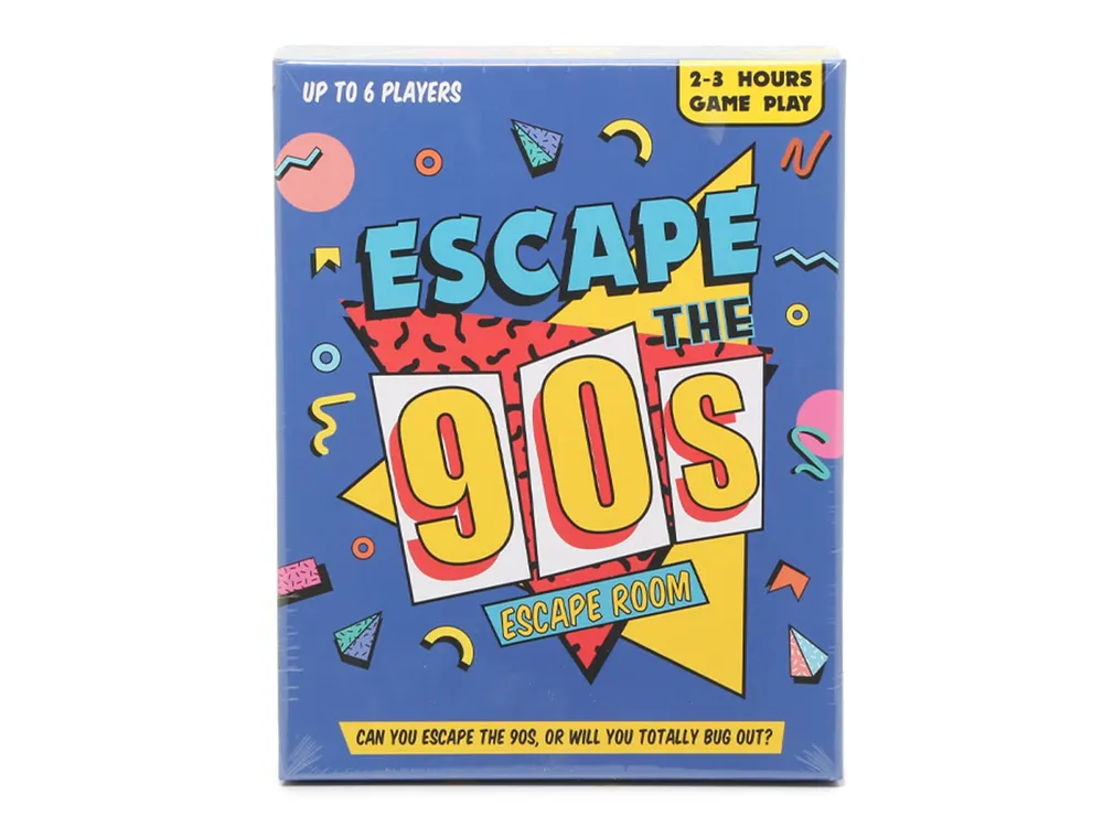 Gift Republic Escape the 90s Board Game Hamilton Place