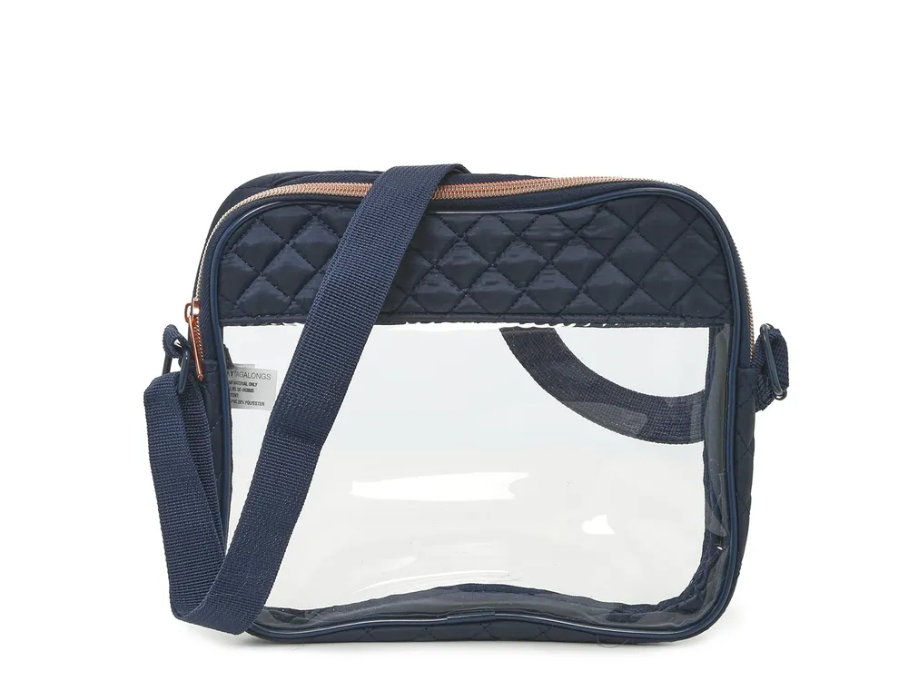 MYTAGALONGS Clear Crossbody Bag Hamilton Place