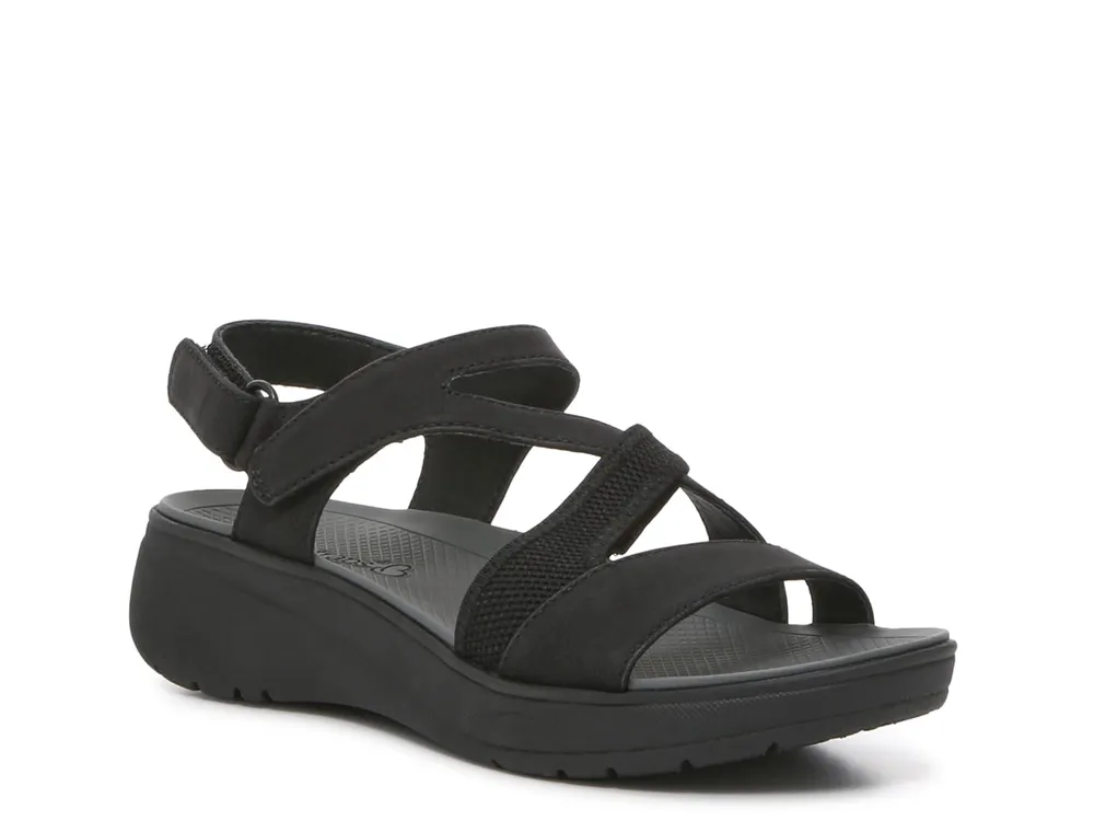 Dsw black online sandals