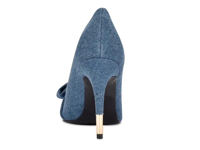 Denim pumps sale dsw