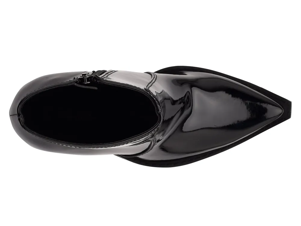 Dsw black patent leather on sale boots