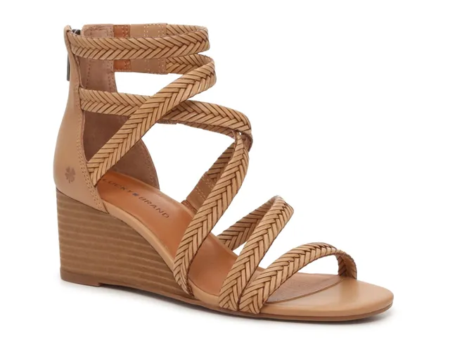 Lucky brand jebelle 2025 wedge sandal