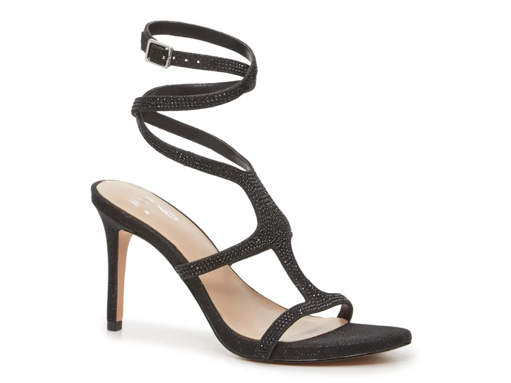 Dsw black strappy discount heels