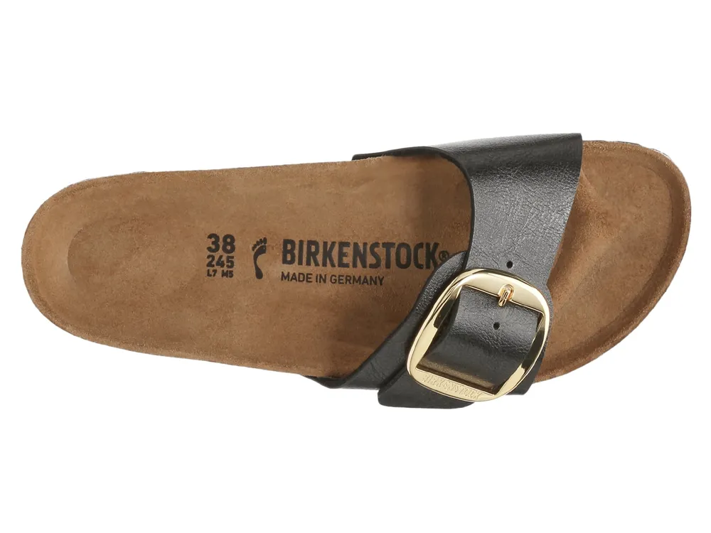 Birkenstock madrid big online buckle zwart