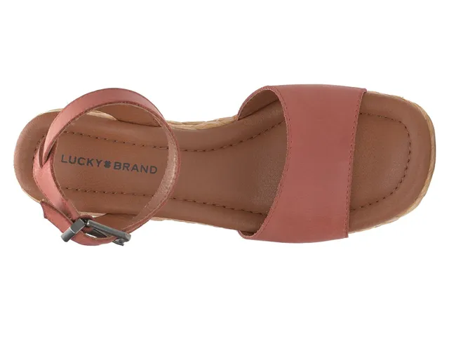 Lucky brand bettanie 2024 espadrille wedge sandal