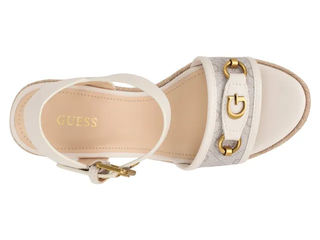 Guess Hisley Espadrille Wedge Sandal Bridge Street Town Centre