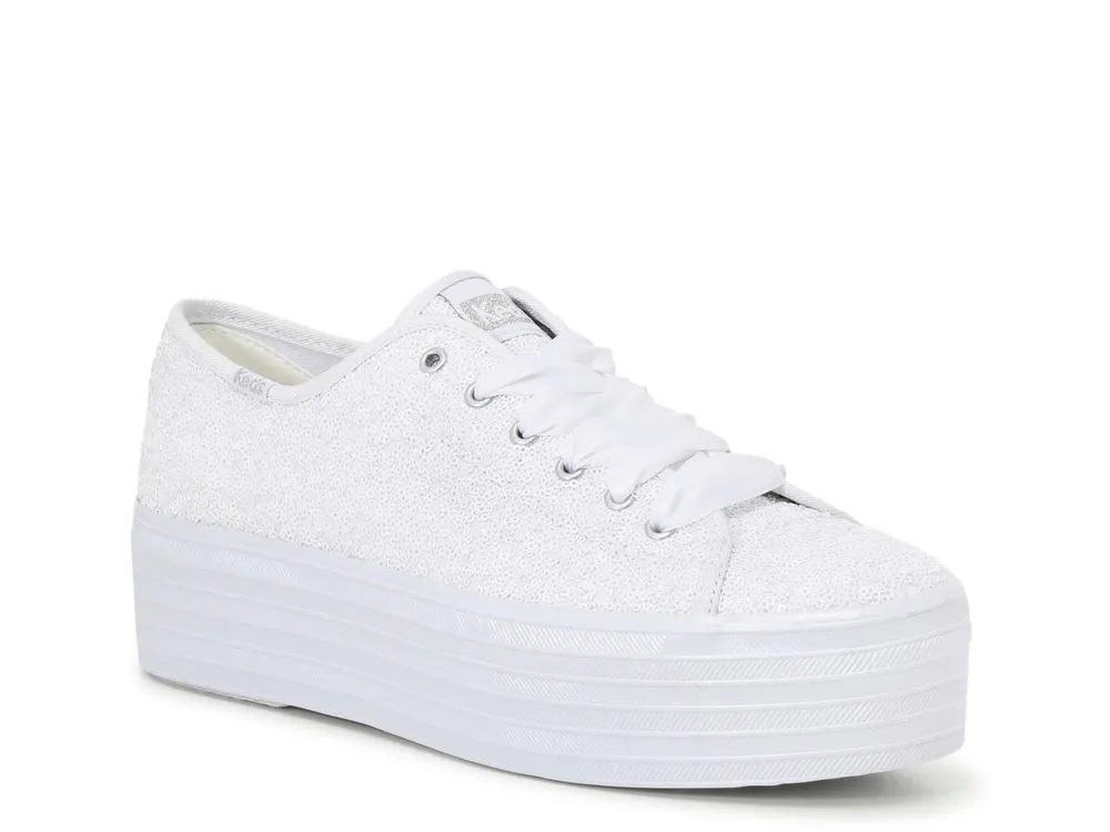 Keds metallic 2024 platform sneakers