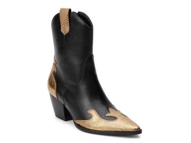 Gold on sale booties dsw