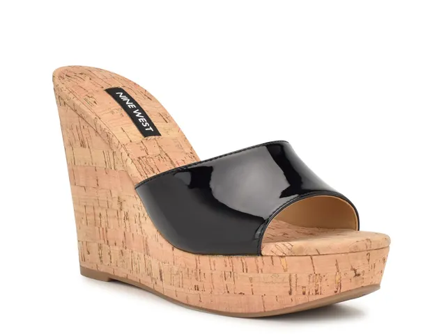 Nine west cork deals wedge sandals