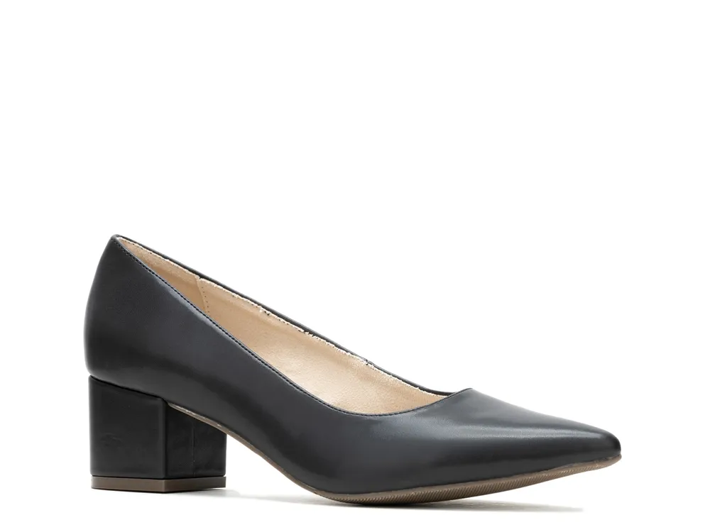 Dsw black block outlet heel pumps