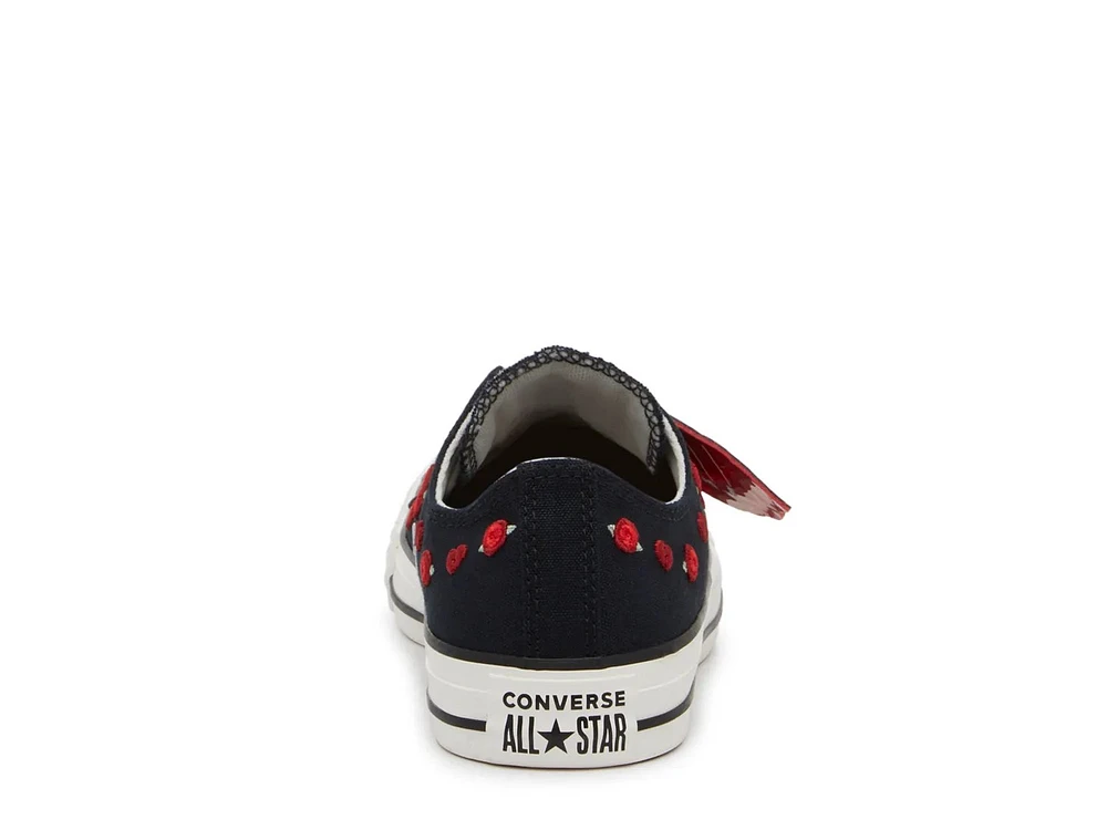 ♡a♡ Converse Chuck Taylor All Star Youth US Size 2 Black Pink