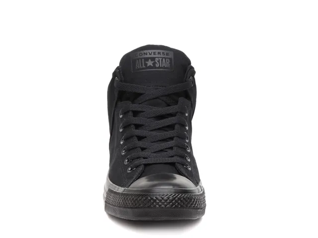 All black shop converse dsw