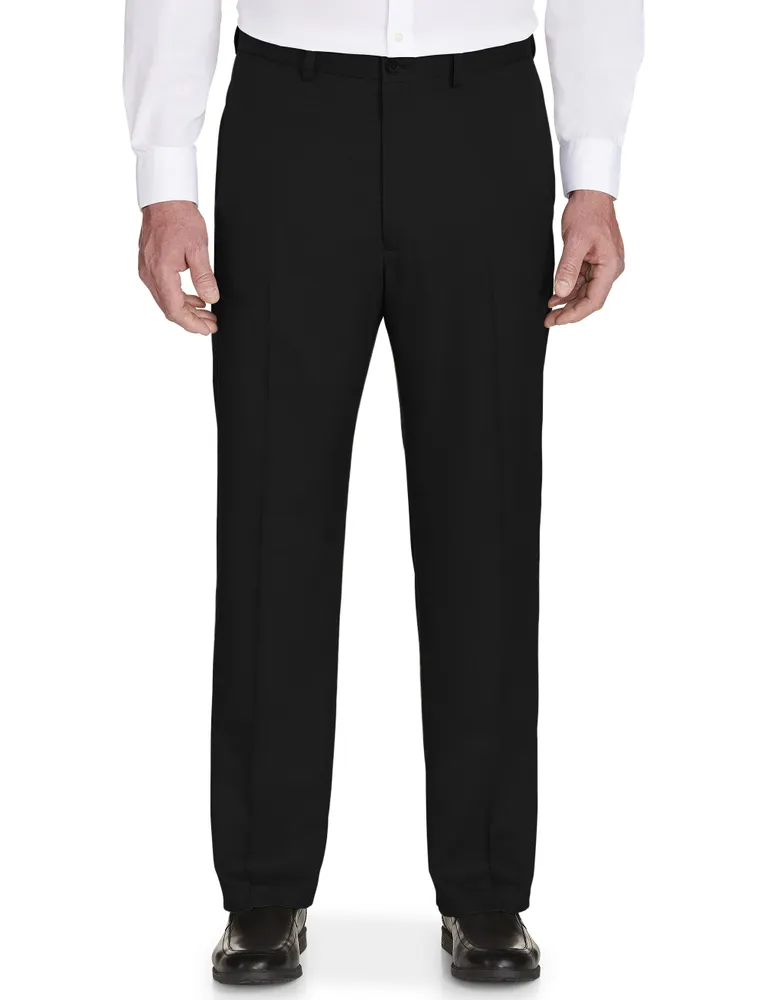 Haggar Premium Comfort 4-Way Stretch Heather Dress Pants