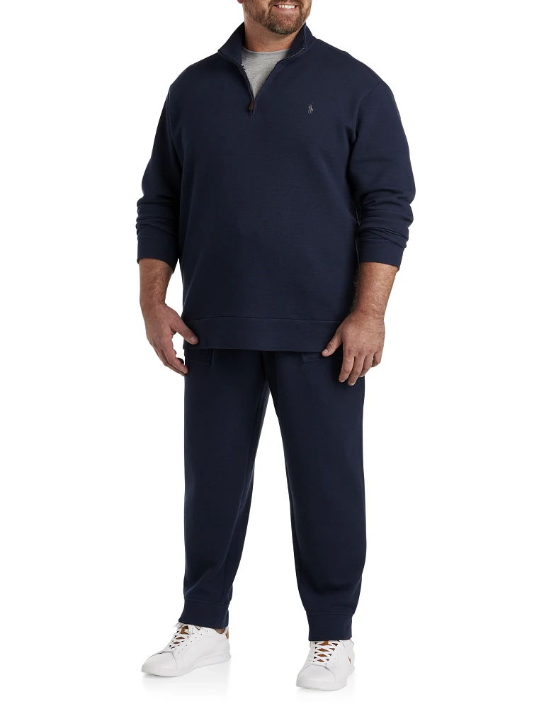 Double-Knit 1/4-Zip Pullover