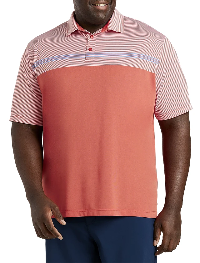 Reebok Speedwick Chest Stripe Polo Shirt | Mission Valley