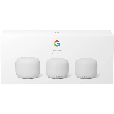 Google Nest Dual-Band Wi-Fi System - Sand - OPEN BOX at Hamilton