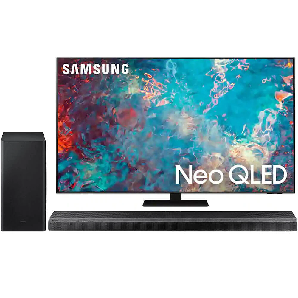 Samsung Neo Qled 4k Tv Qn85a 55 Zoll Bedienungsanleitung Samsung inch QN85A Neo QLED 4K Smart TV + 3.1.2ch Soundbar with Dolby