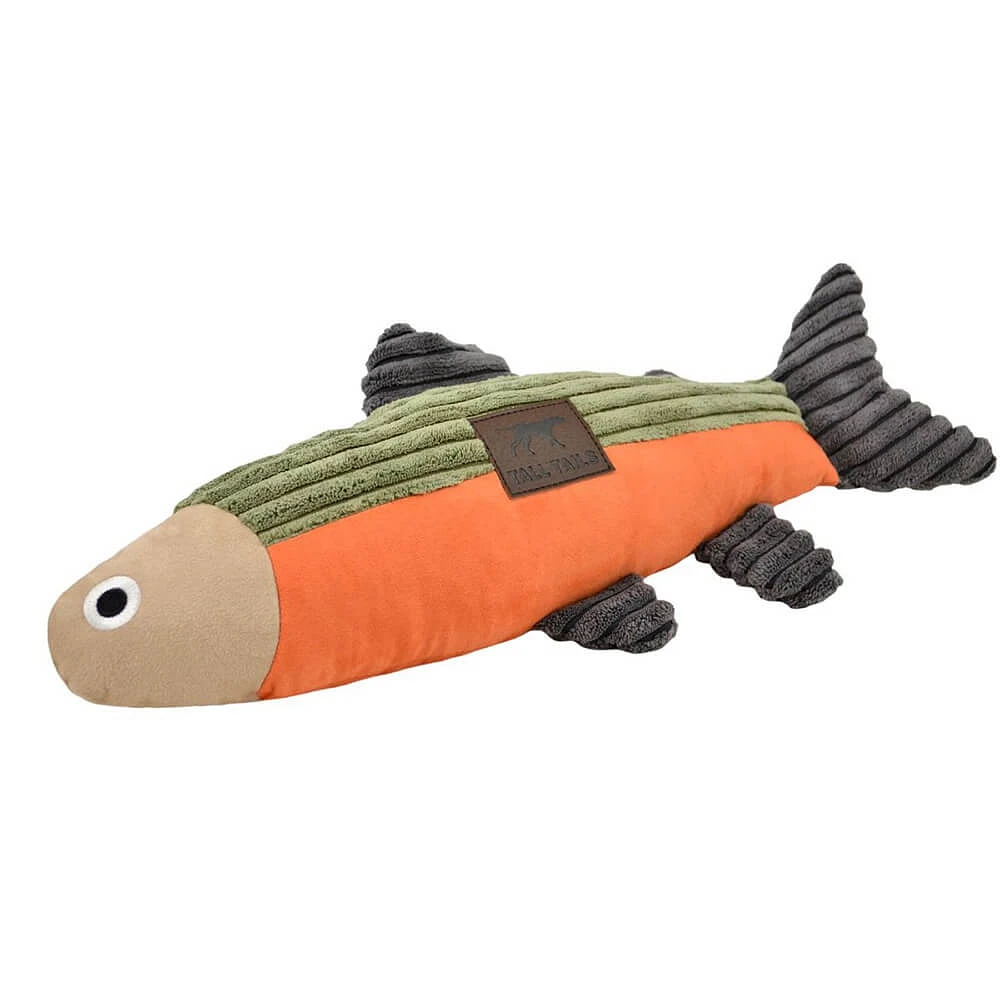 Tall Tails 12 inch Plush Fish with Squeaker | Electronic Express ...