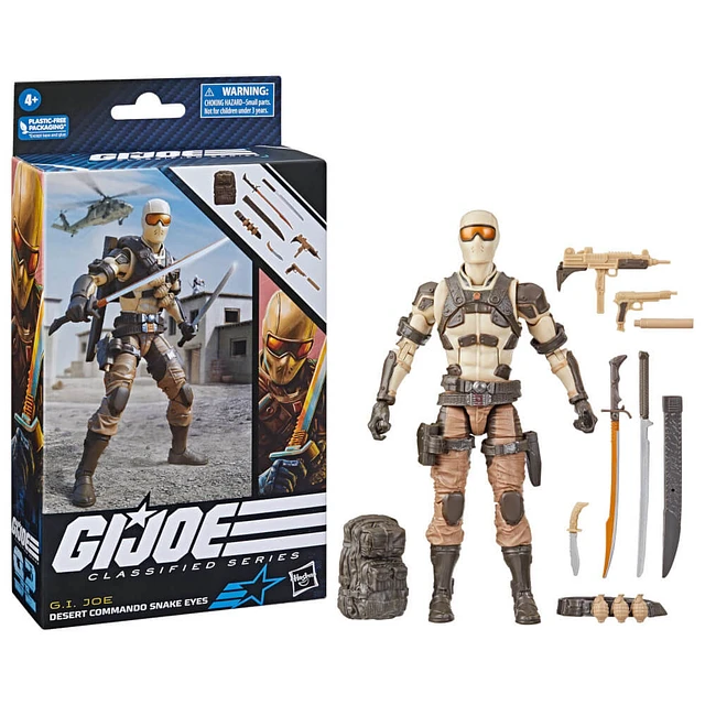 Hasbro F4769-OBX 6 in. G.I. Joe Classified Series Storm