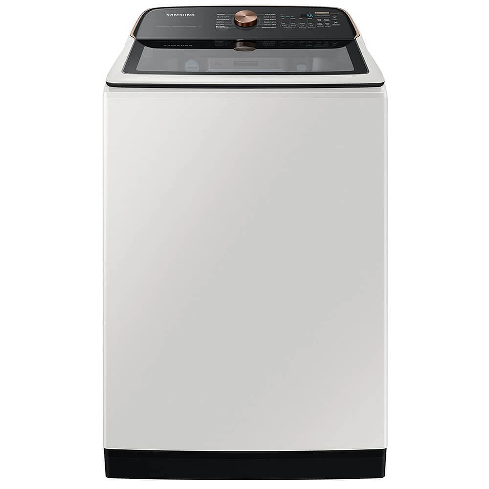 Samsung 5.5 Cu. Ft. Ivory Smart Top Load Washer Electronic Express