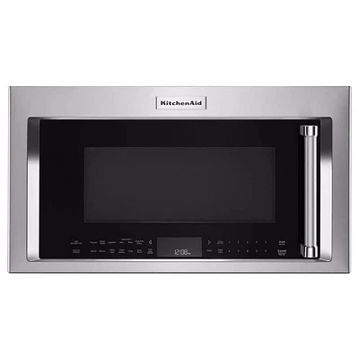 KitchenAid KMCC5015GSS 1.5 Cu. Ft. Silver Countertop Convection ...