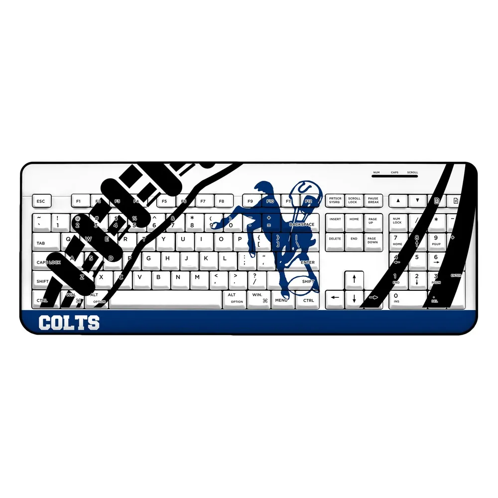 Colts Keyboard Lids Baltimore Colts Passtime Design Wireless Keyboard | Hamilton Place