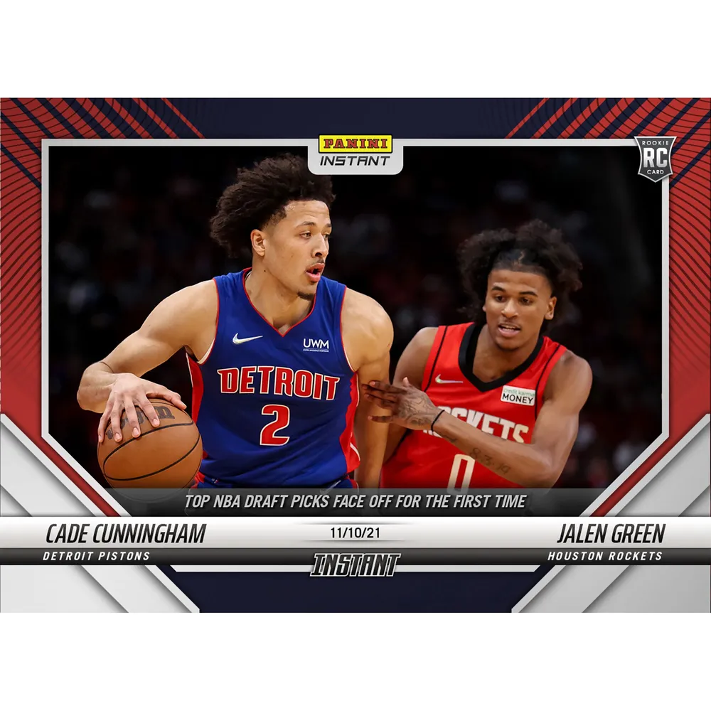 Lids Cade Cunningham & Jalen Green Fanatics Exclusive Parallel Panini ...