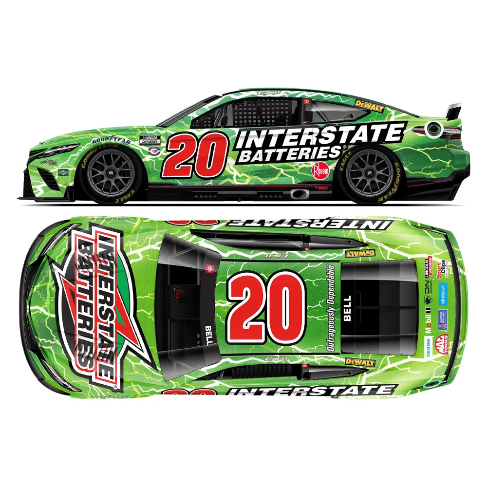 Lids Christopher Bell Action Racing 2023 20 Interstate Batteries 1 64   Action Racing Christopher Bell 2023 Number 20 Interstate Batteries 1 64 Regular Paint Die Cast Toyota Camry Ss5 P 200036513%2Bu Ygfqvbkexudtdo7d3r21%2Bv Qtvlydriys7f6hgahlsu   Hv 2 Large.webp